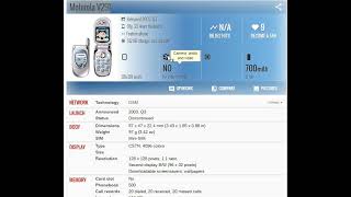 Motorola V291 PRICE AND SPECIFICATION