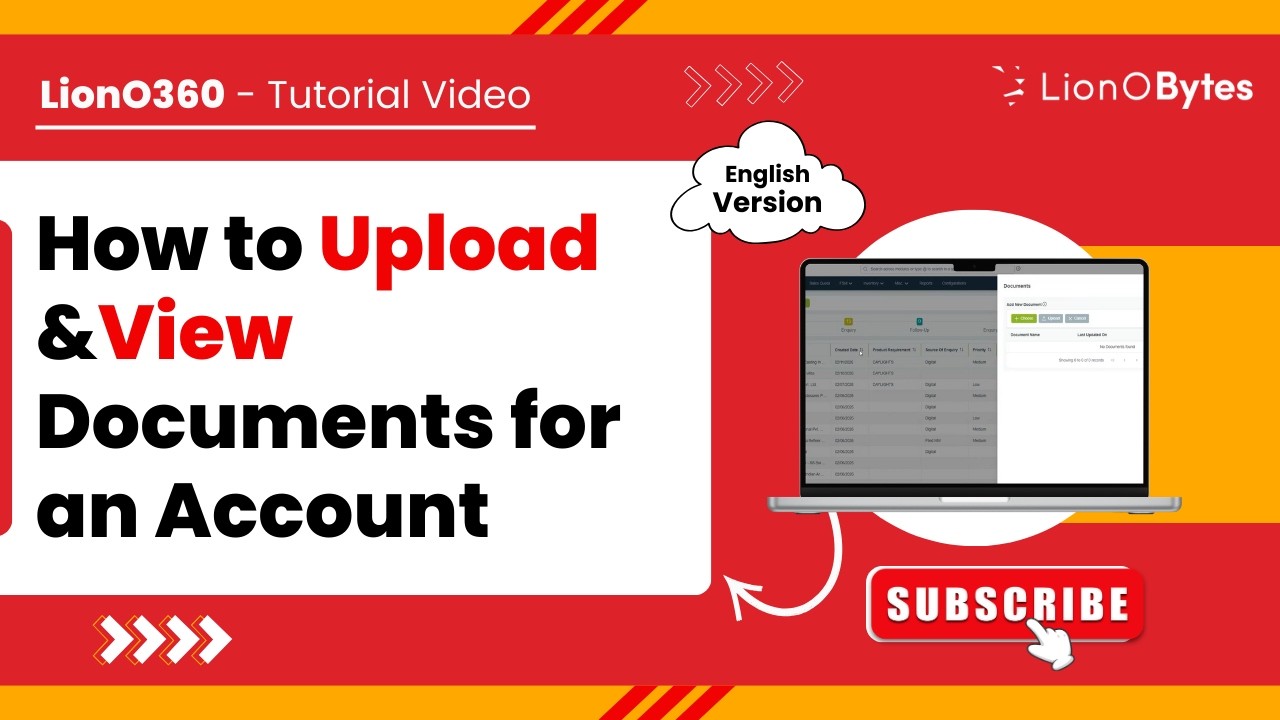 How to Upload and View Documents for an Account - YouTube