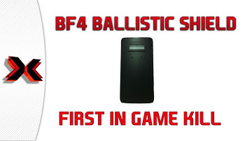 Battlefield 4- First In Game Ballistic Shield Kill (Dragon