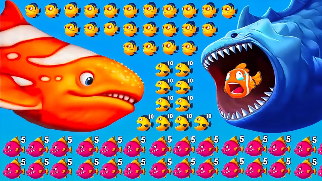 Fishdom 🐟 Monster Shark Extreme Attack 🔥 Fish Rescue from Monster Shark 🦈 Fishdom Ads Level 373