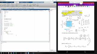 2D Heat Transfer using Matlab