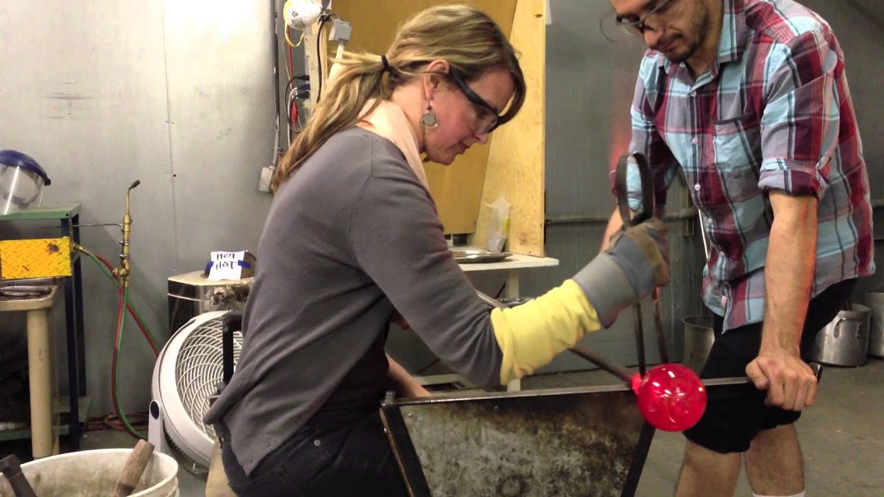 Glass Blowing Bay Area Glass Institute Pretzel Nose Productions