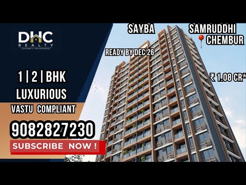 New launch Project Sayba Samriddhi || Chembur East || Property |1 & 2 BHK #luxuryliving #realestate