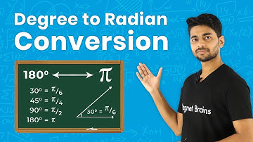 Degree to Radian Conversion | Maths Class 11