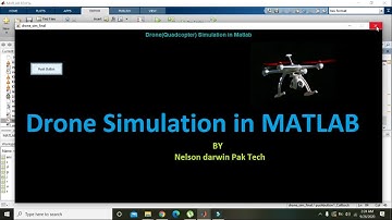 drone(quadcopter) simulator in matlab | simulation of drone in matlab (PART_1)