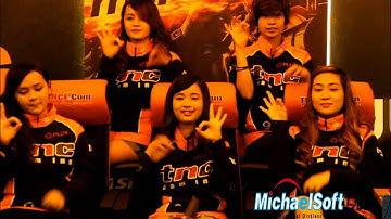 TNC Girls rehearsing Gwiyomi during MSI TNC Cup by Michaelsoft DDS Diskless Solution