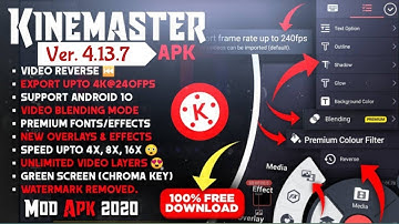 KineMaster Pro MOD versi 4.13.7 APK terbaru!! no password bro!