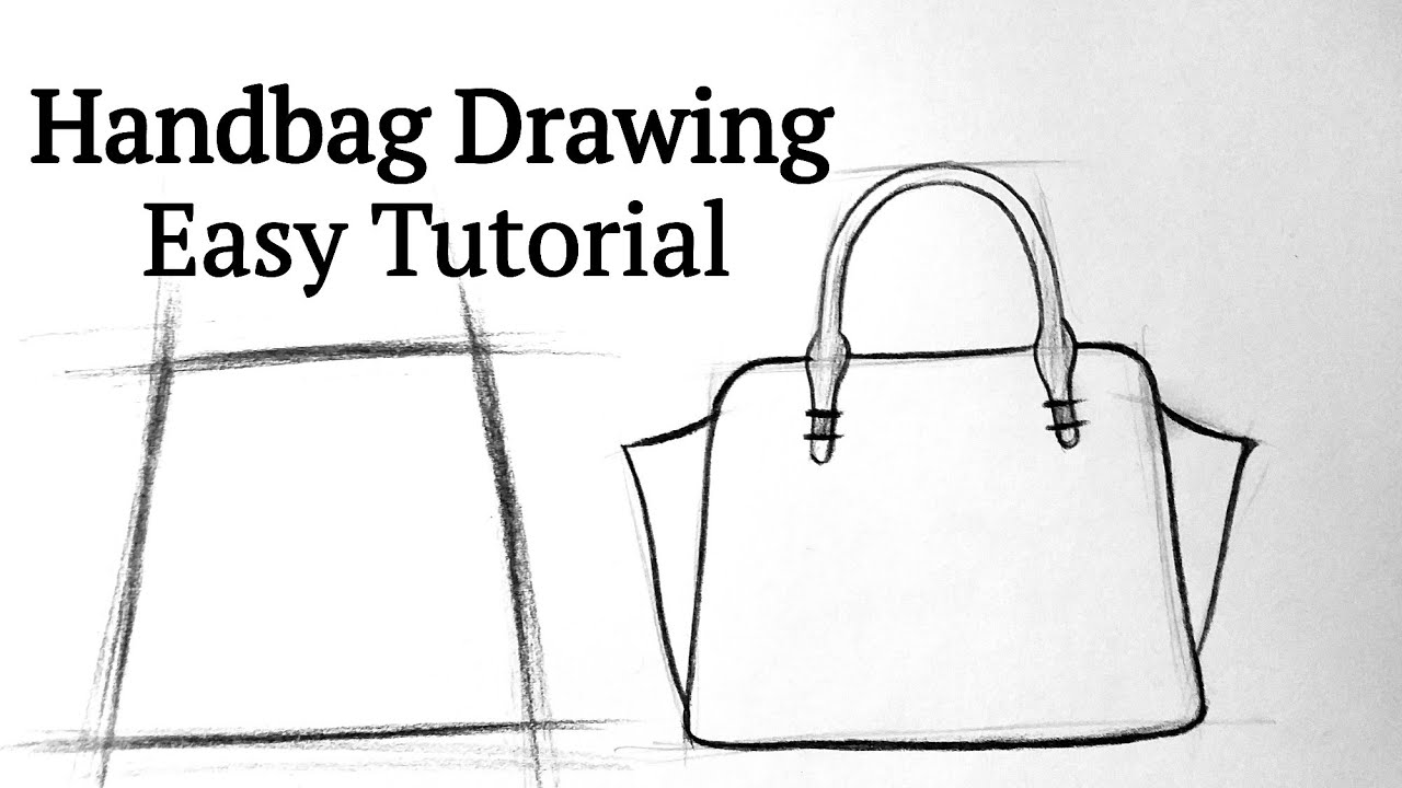 Handbag Drawing, food tote bag, white, luggage Bags, rectangle png | PNGWing