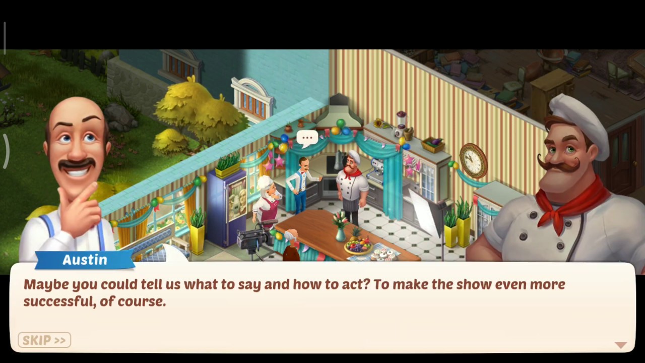 homescapes kitchen area day 5