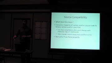 Compatibility in the Java Platform (Joe Darcy)