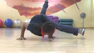Bboy Boba Flex April 2016 training session
