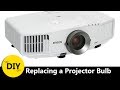 Replacing a Epson Projector Bulb