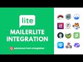 MailerLite Integration | Advanced Form Integration