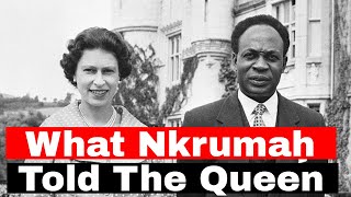 Queen Elizabeth visited Ghana Africa - Kwame Nkrumah Danced with the Queen Quotes #quotes