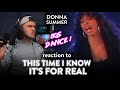 Donna Summer Reaction This Time I Know It's For Real (80s DANCE!) | Dereck Reacts