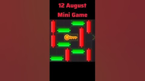 🧩 Today’s (12 August 2024) Hamster Kombat Daily Mini Game Puzzle appears. #minigame #shorts
