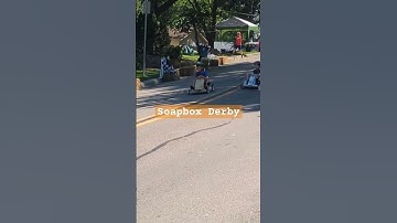 Soapbox Derby in Suburbs