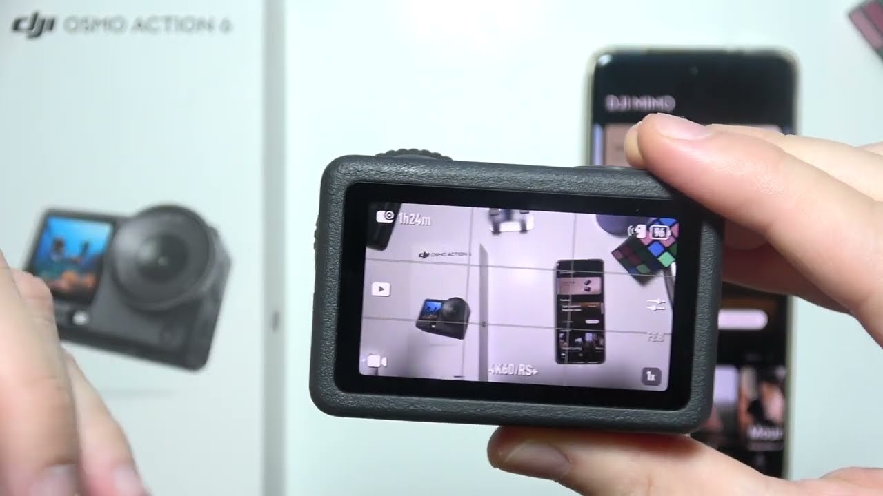 DJI Osmo Action 6: Как увеличить/уменьшить масштаб (2 способа)