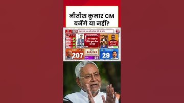 Bihar Election Result 2025: Nitish Kumar बिहार के CM बनेंगे या नहीं? #biharelectionresult #aajtak