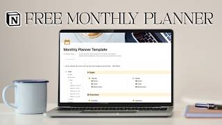 My Monthly Planning Routine to Create Work Life Balance (Free Notion Template)