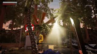 Unreal Engine 4 - Survival game with Tornado + Runtime base destruction + Chopping tree dynamically