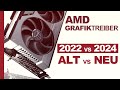 RX 7900 XTX — 2022 vs 2024 TREIBER