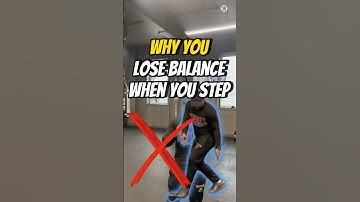 The reason why you lose balance when you step #boxingtips #boxing