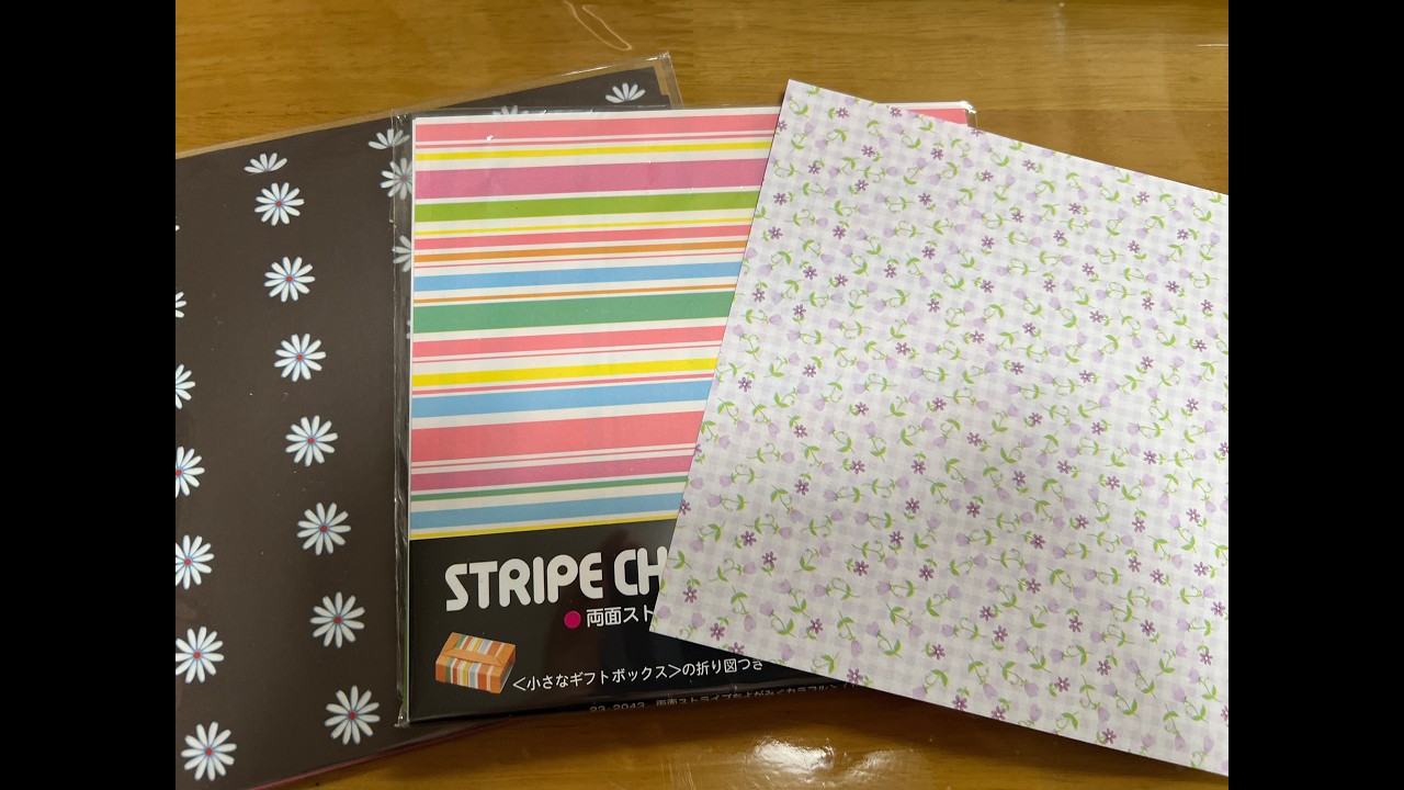 10/04 origami time! 折り紙します！