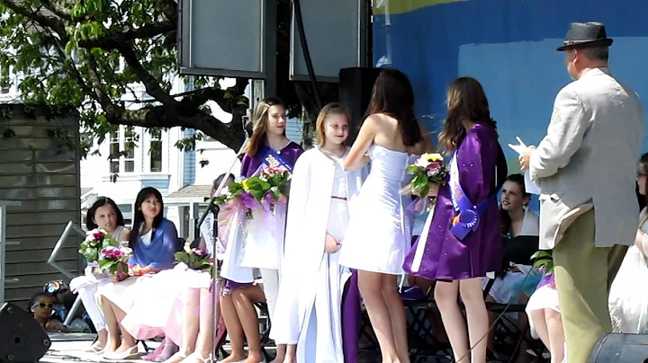 May Queen Crowning @ Ladner May Days in Delta, BC,...