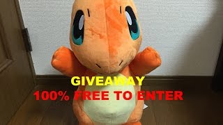 FREE GIVEAWAY Lifesize Charmander Japanese Plush Toy