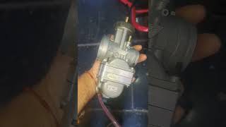 Carburador cortina plana para nitrometano