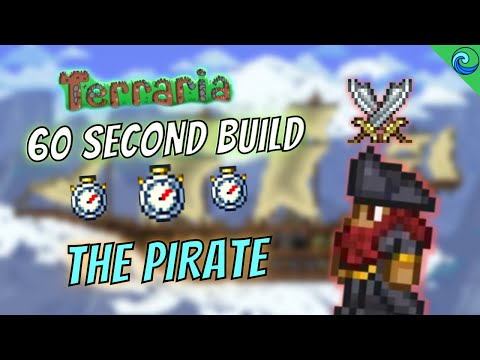 TERRARIA LET'S BUILD -  PIRATE NPC HOME!! #Short #Shorts
