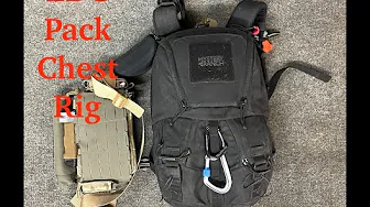 EDC Pack and Chest Rig
