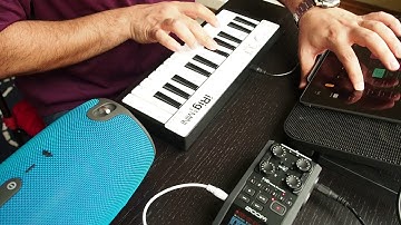 Live iPad Jam - Ampify Launchpad + Moog Model 15 + Cassini Synth