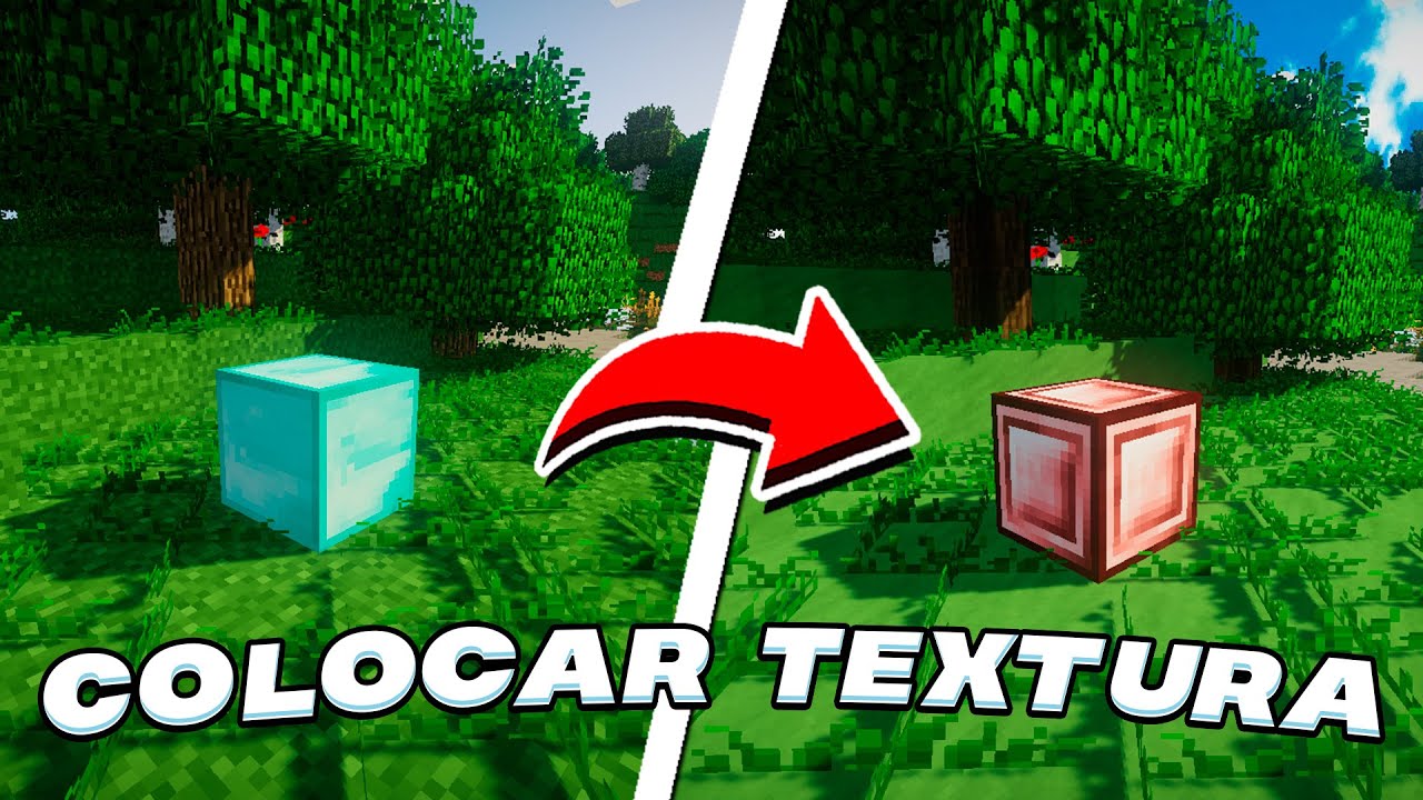 Como colocar textura no Minecraft em todas as versões - Liga dos Games