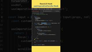 Must Know #react useImperativeHandle hook concept #hindi