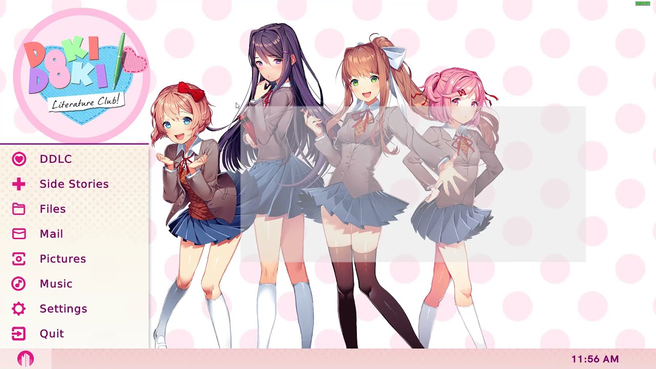 Good Feature and Buy My Mixtape Achievements in Doki Doki Literature Club Plus