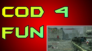 FIRST TIME RECORDING COD4......