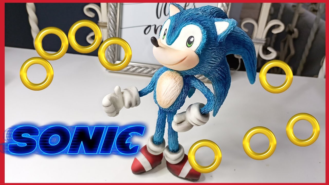 Sonic | tutorial fácil | paso a paso | porcelana fría