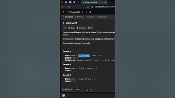 Two Sum - Leetcode 1 - HashMap - JavaScript ||  #datastructureandalgorithm #google #uber