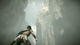 SHADOW OF THE COLOSSUS: LANDING BELOW COLOSSUS 15‘S LAIR.