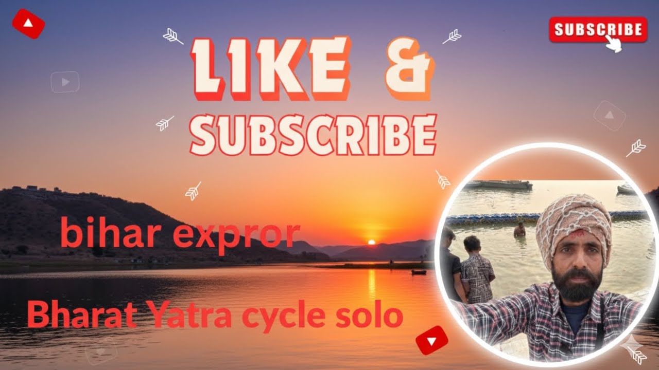 Bharat Yatra cycle solo 