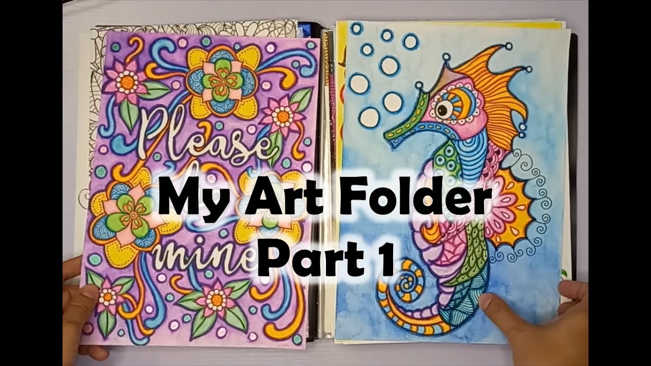 My Art Folder Part 1 
