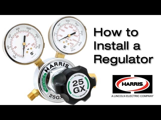 How to Install a Cylinder Regulator