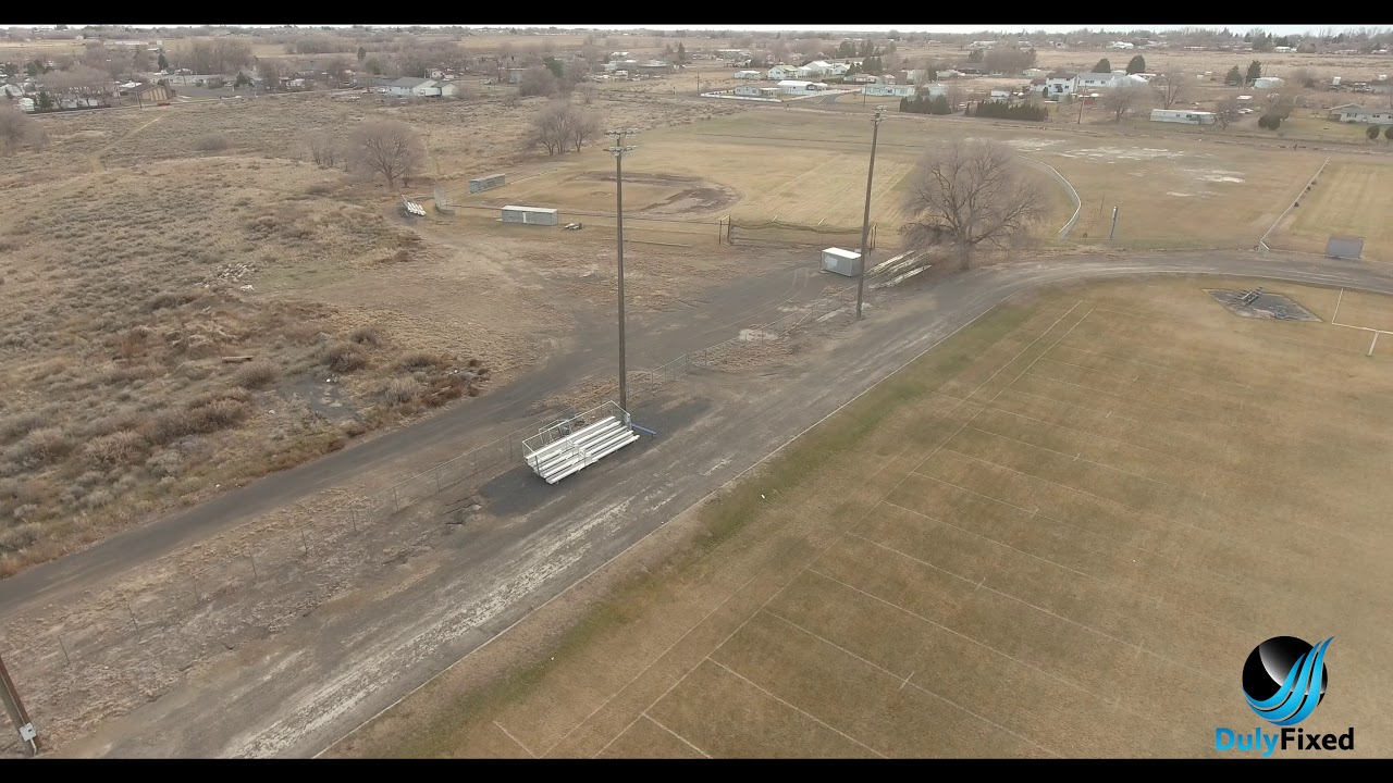 Soap Lake High School Football Field 2020 January 2 YouTube