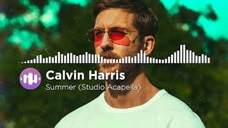 Calvin Harris - Summer (Studio Acapella)