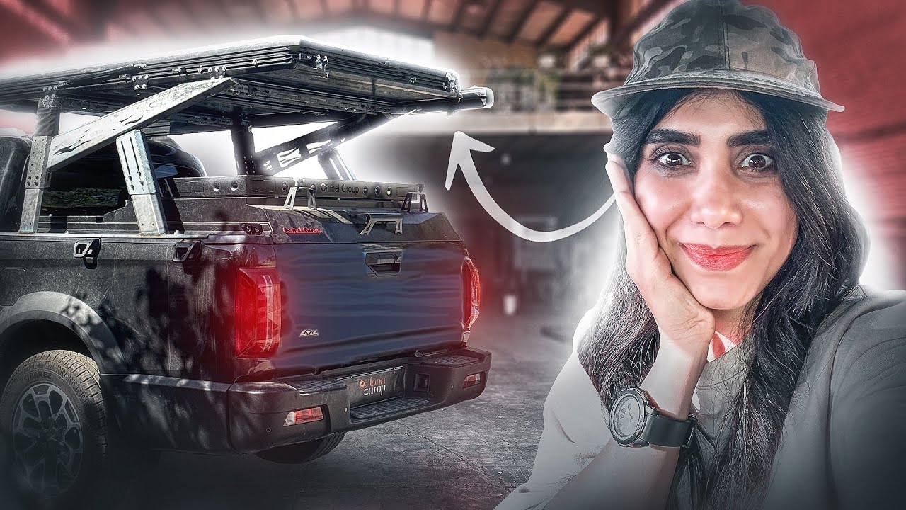 Challenge Accepted: Installing a Rooftop Tent on This Overland Rig with a Half-Built Cyber Rack!