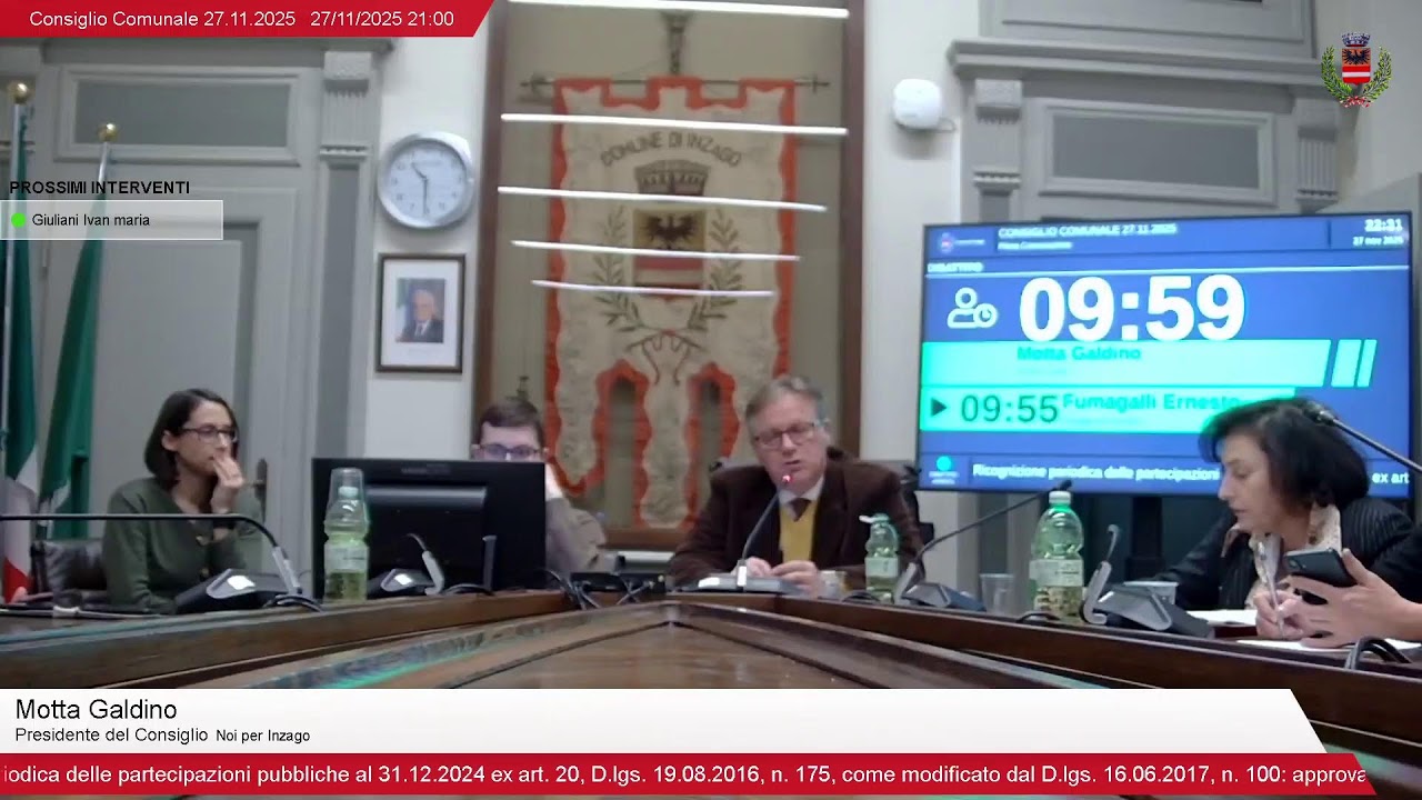 Consiglio Comunale 27-11-2025