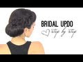 Bridal updo