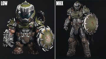 DOOM The Dark Ages Low vs. Max (Graphics Comparison)